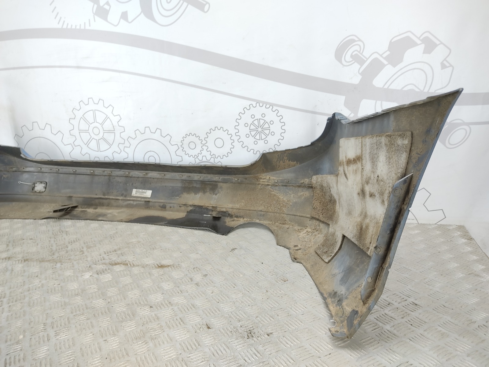 Бампер задний для Mercedes C W204, 2010 г. 2.2 CDi дизель б/у — фото 6