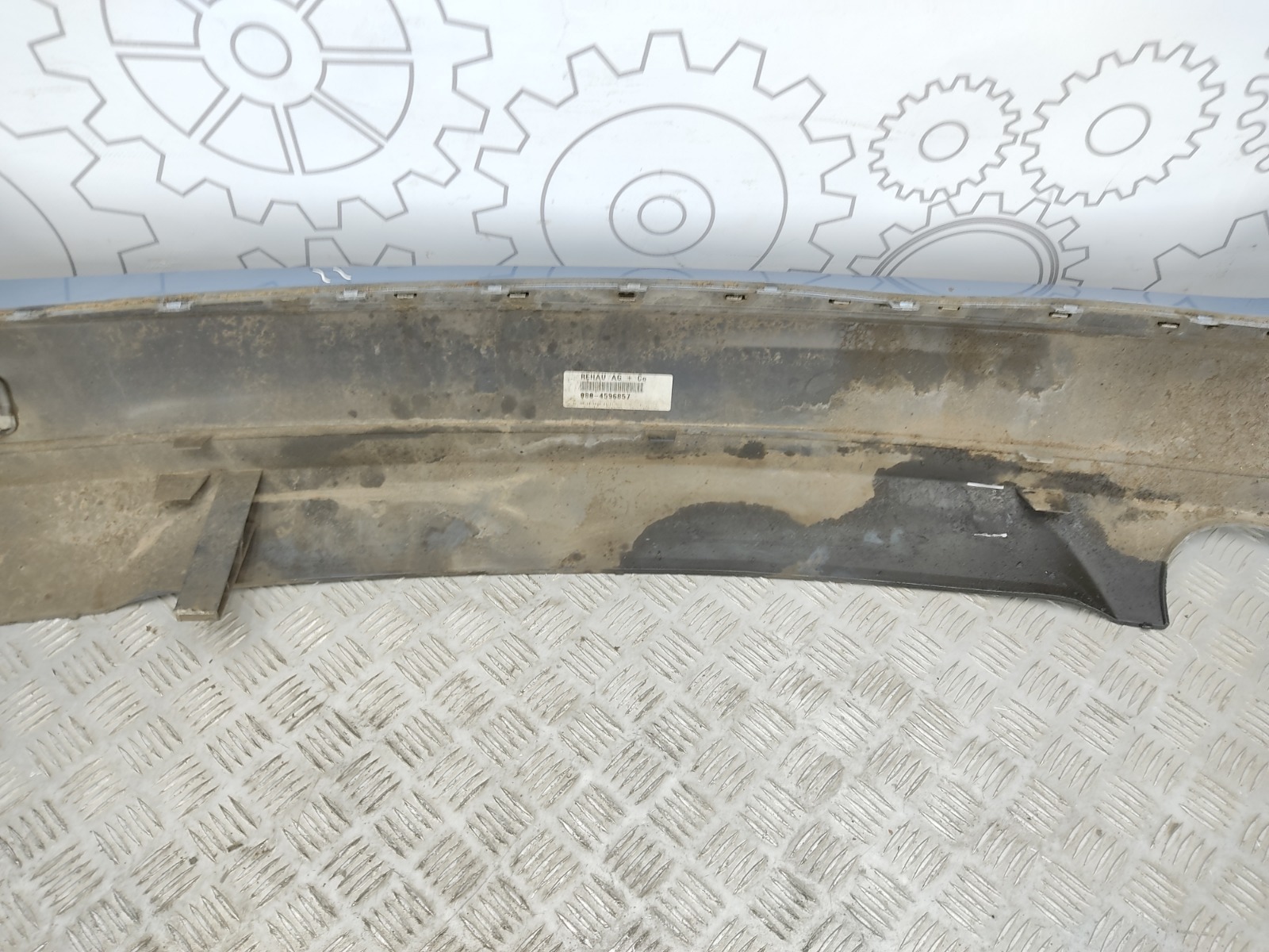 Бампер задний для Mercedes C W204, 2010 г. 2.2 CDi дизель б/у — фото 9