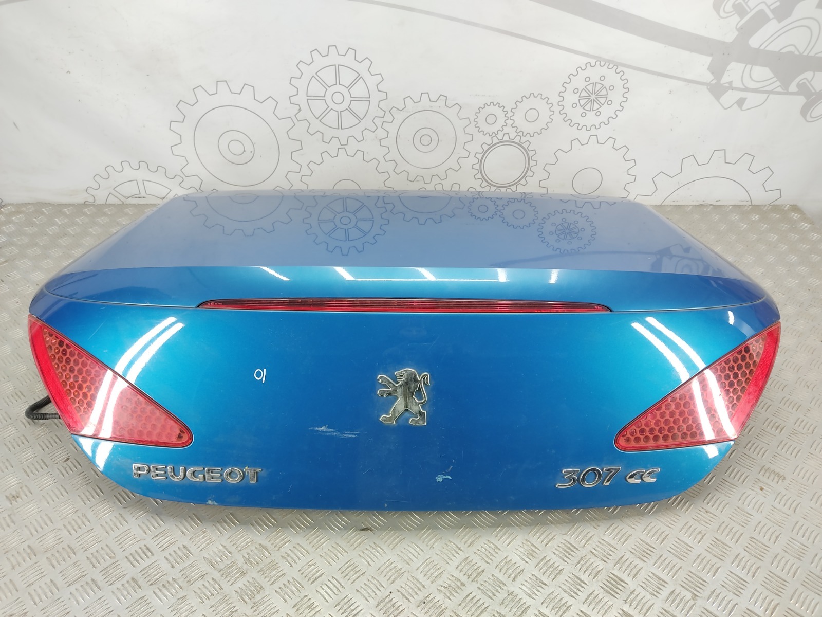 Крышка багажника для Peugeot 307, 2006 г. 1.6 i бензин б/у
