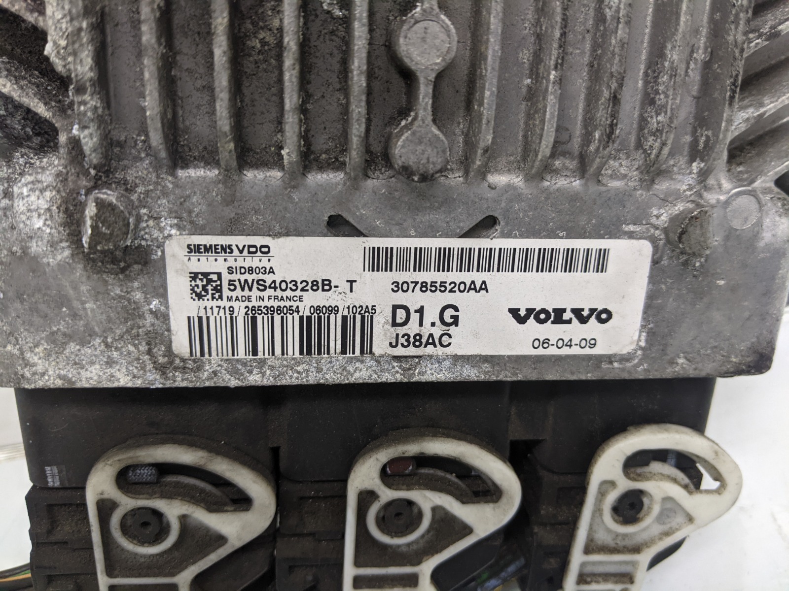 Блок управления двигателем для Volvo S40, 2006 г. 2.0 TD дизель б/у — фото 3