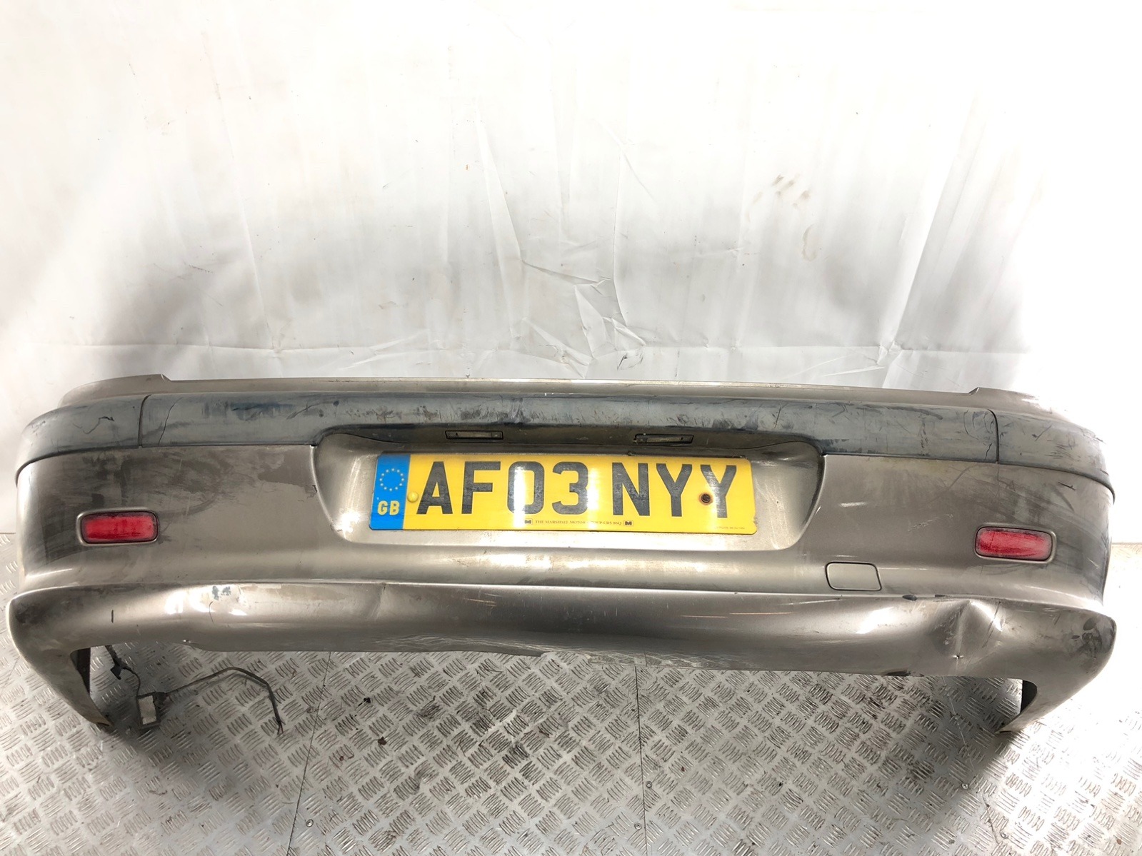 Бампер задний для Peugeot 607, 2003 г. 2.2 HDi дизель б/у