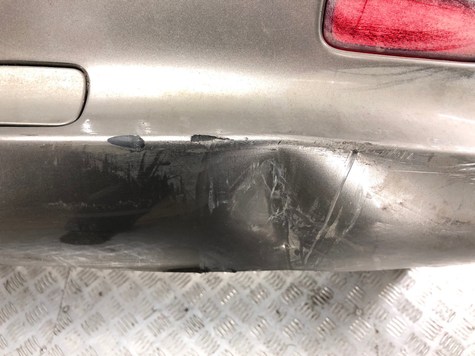 Бампер задний для Peugeot 607, 2003 г. 2.2 HDi дизель б/у — фото 9