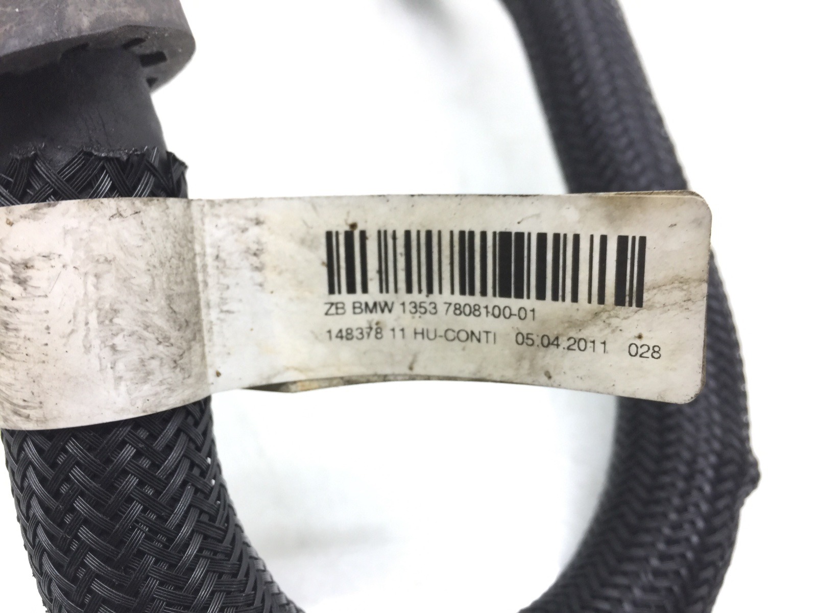 Патрубок (трубопровод, шланг) для BMW X5 E70, 2011 г. 3.0 TD дизель б/у — фото 4