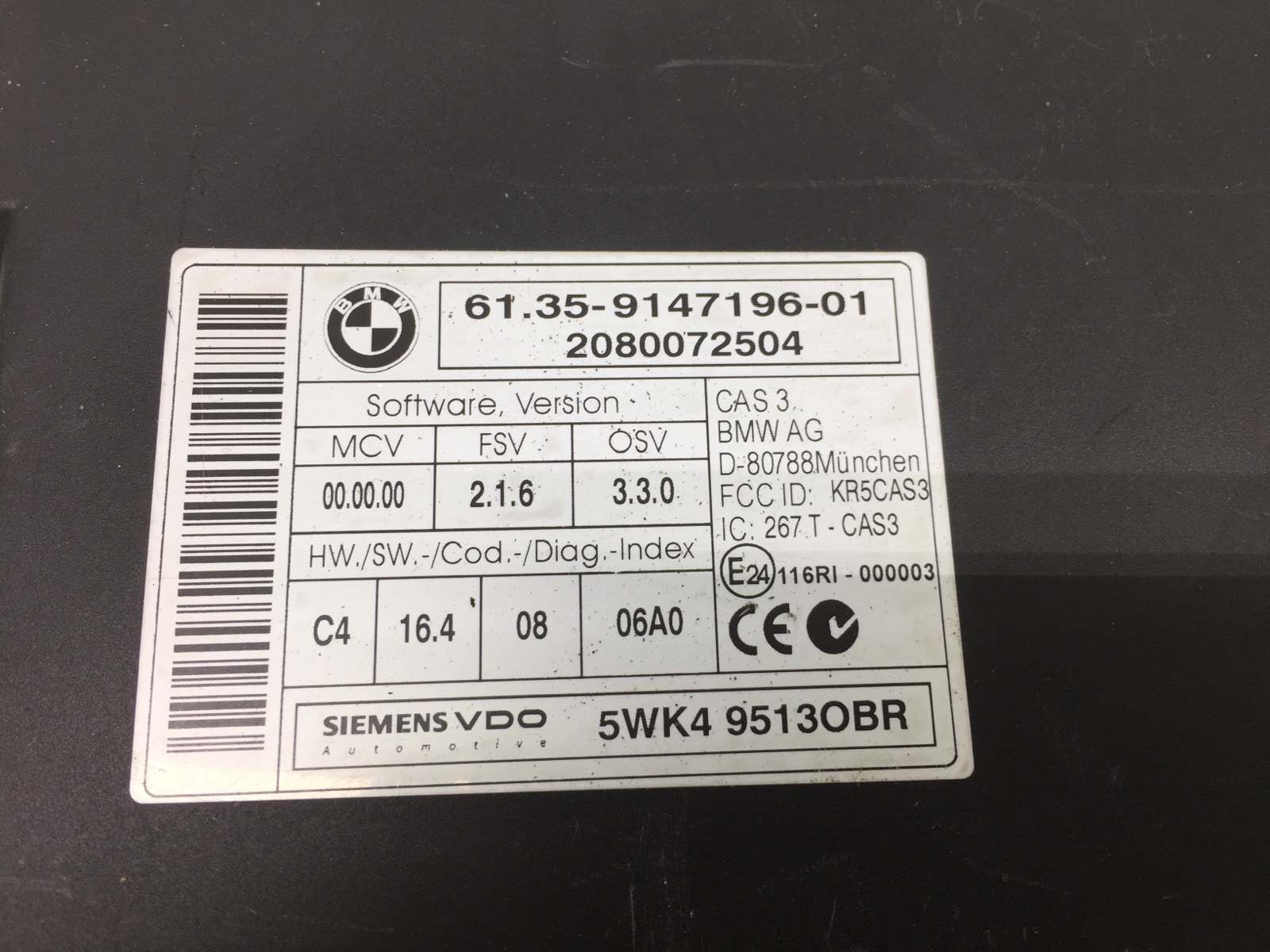 Блок комфорта для BMW 3 E90/E91/E92/E93, 2008 г. 2.0 TD дизель б/у — фото 3