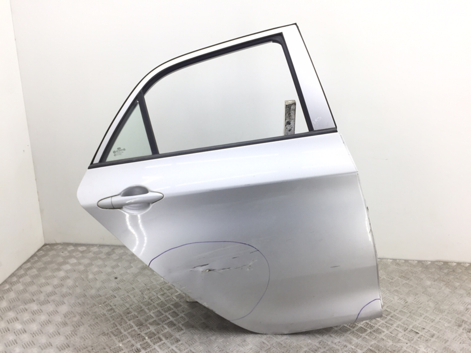 Дверь задняя правая для Kia Picanto, 2011 г. 1.0 i бензин б/у