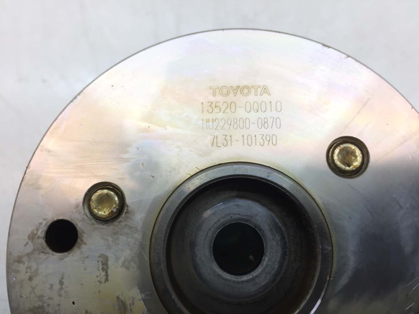 Фазорегулятор для Toyota Yaris, 2009 г. 1.0 i бензин б/у — фото 3
