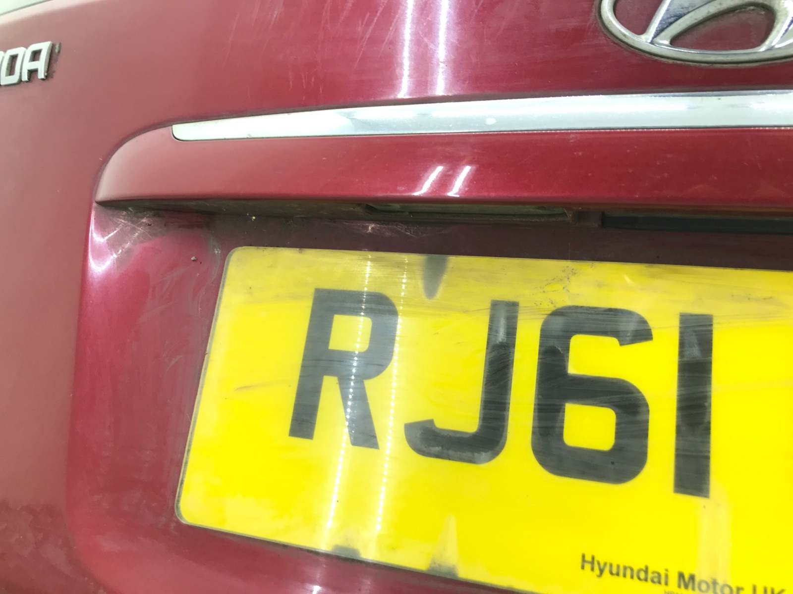 Крышка багажника для Hyundai i30, 2011 г. 1.6 CRDi дизель б/у — фото 4