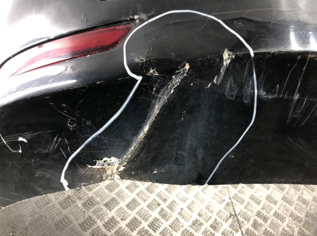 Бампер задний для Ford Mondeo, 2009 г. 1.8 TDCi дизель б/у — фото 9