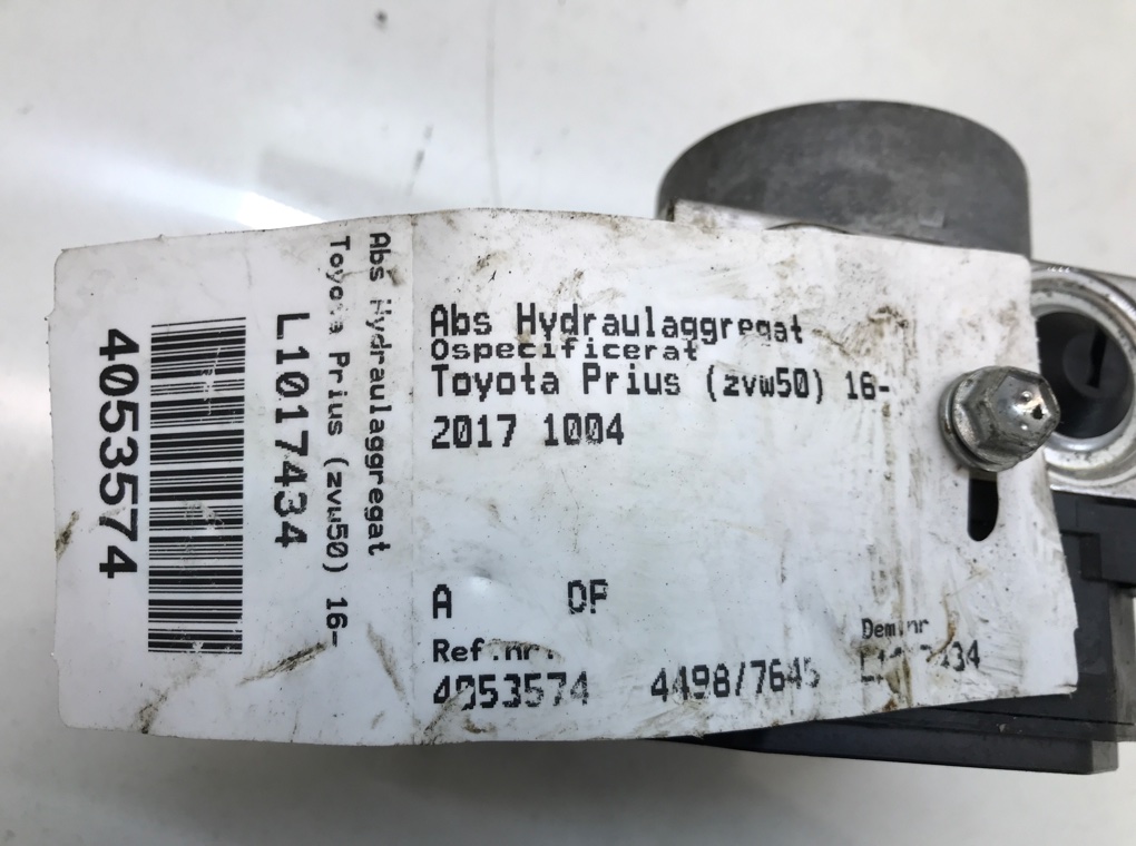Блок ABS для Toyota Prius, 2017 г. 1.8 i бензин б/у — фото 7
