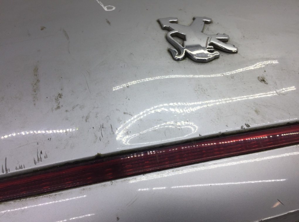 Крышка багажника для Peugeot 307, 2005 г. 2.0 i бензин б/у — фото 6