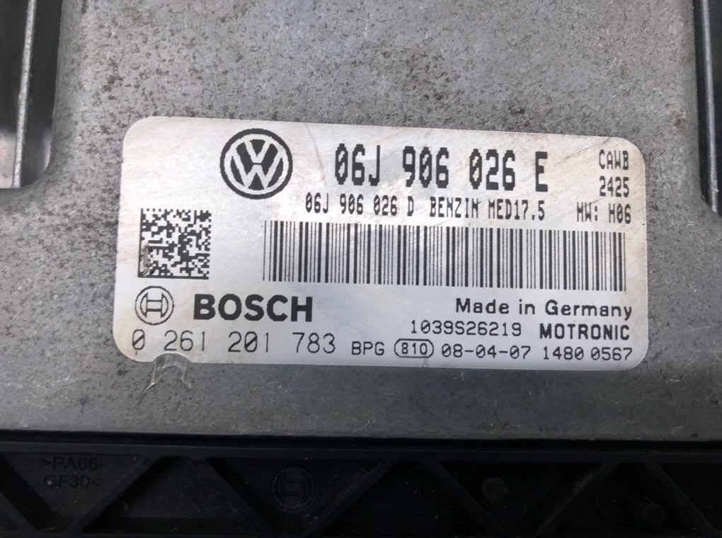 Блок управления двигателем для Volkswagen Passat, 2008 г. 2.0 TFSI бензин б/у — фото 4