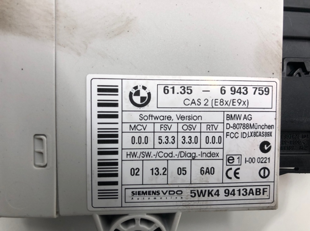 Замок зажигания для BMW 1 E87/E81/E82/E88, 2004 г. 1.6 i бензин б/у — фото 4