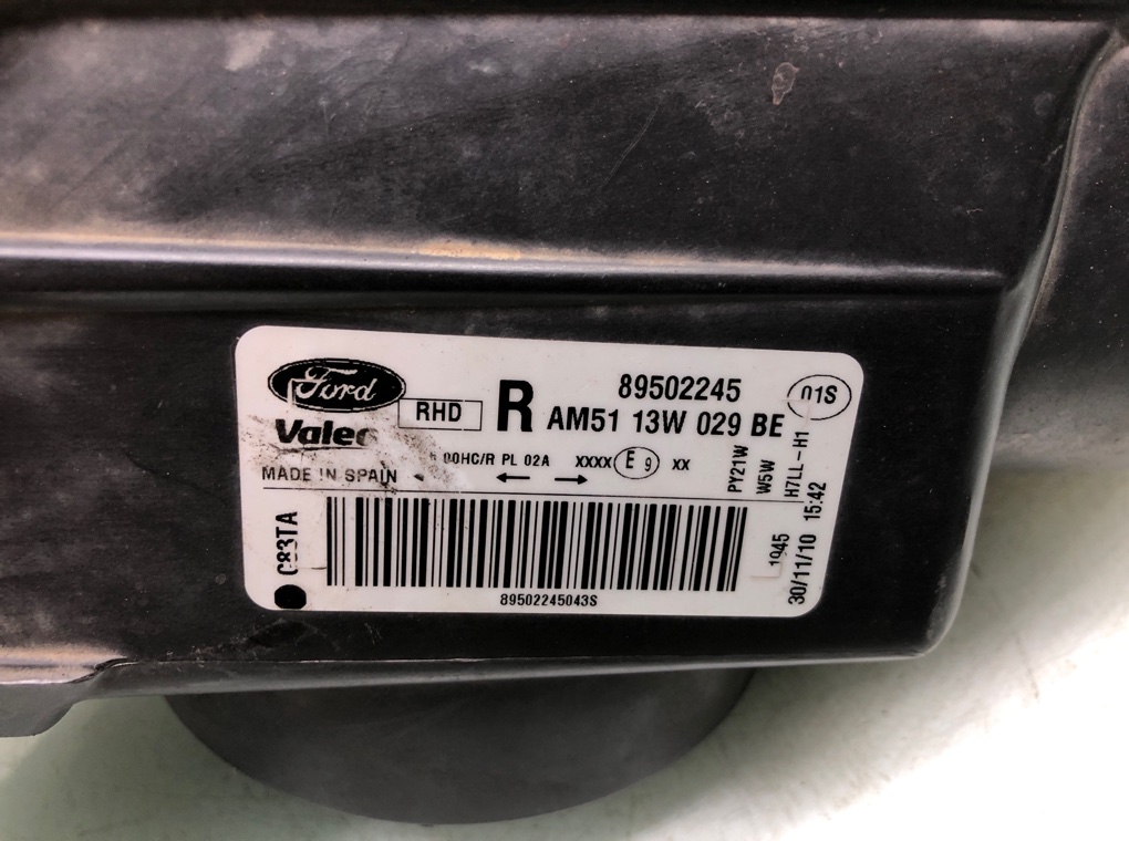 Фара правая для Ford Grand C-Max, 2011 г. 1.6 TDCi дизель б/у — фото 7