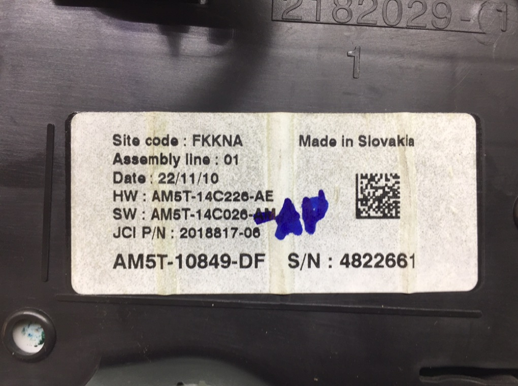 Щиток приборов (приборная панель) для Ford Grand C-Max, 2011 г. 1.6 TDCi дизель б/у — фото 6