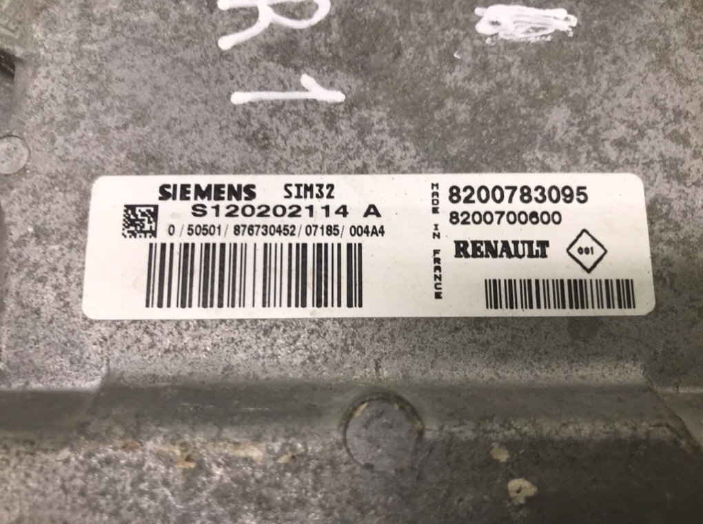 Блок управления двигателем для Renault Clio, 2007 г. 1.2 i бензин б/у — фото 5