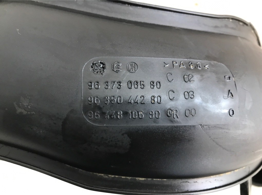 Патрубок турбины для Citroen Xsara, 2004 г. 2.0 HDi дизель б/у — фото 4