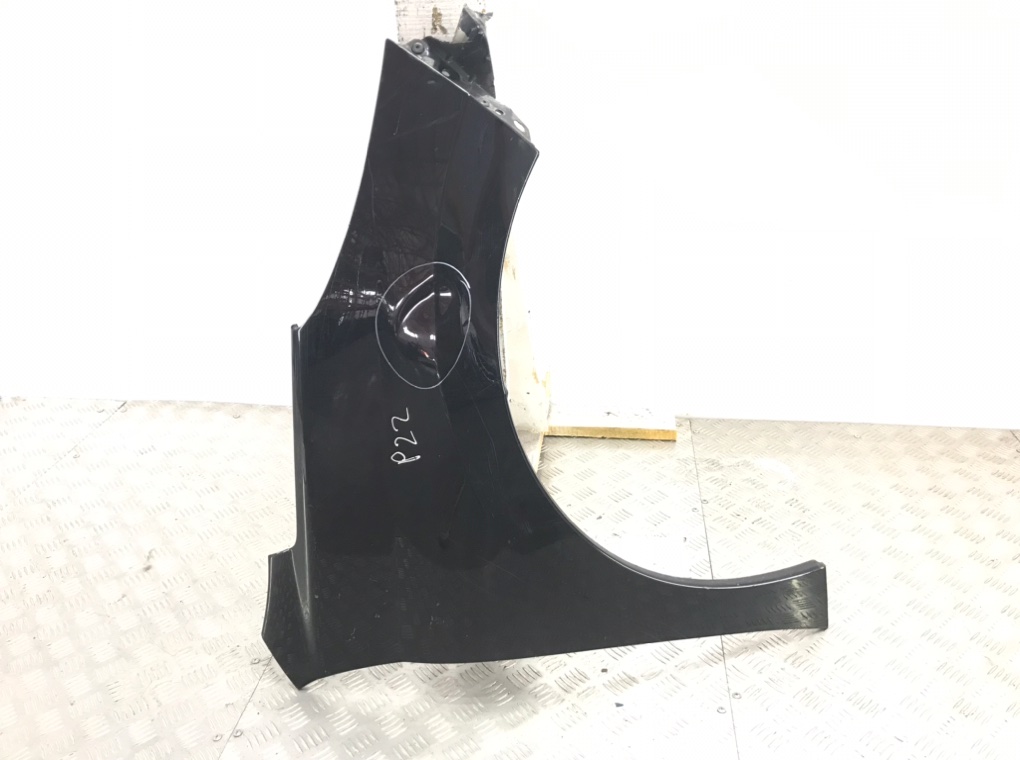 Крыло переднее правое для Peugeot 207, 2009 г. 1.6 HDi дизель б/у