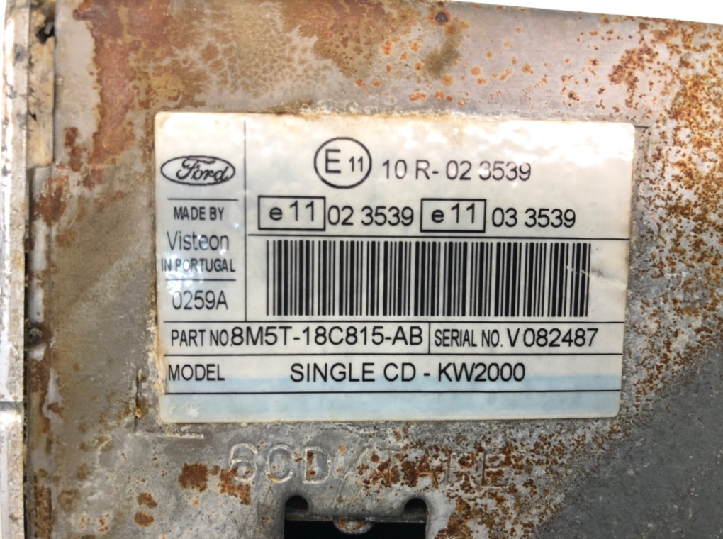 Магнитола для Ford Focus, 2008 г. 1.8 TDCi дизель б/у — фото 10