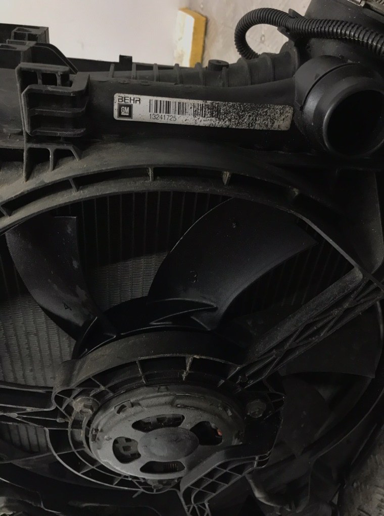 Кассета радиаторов для Opel Insignia, 2009 г. 2.0 CDTi дизель б/у — фото 4