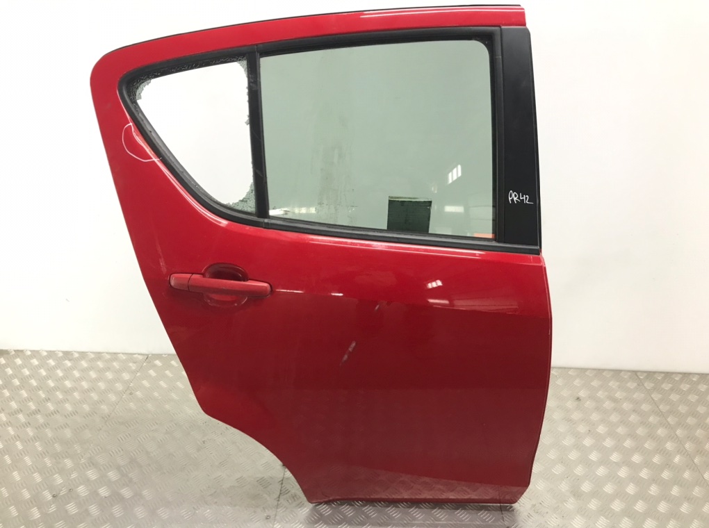 Дверь задняя правая для Opel Agila, 2012 г. 1.2 i бензин б/у