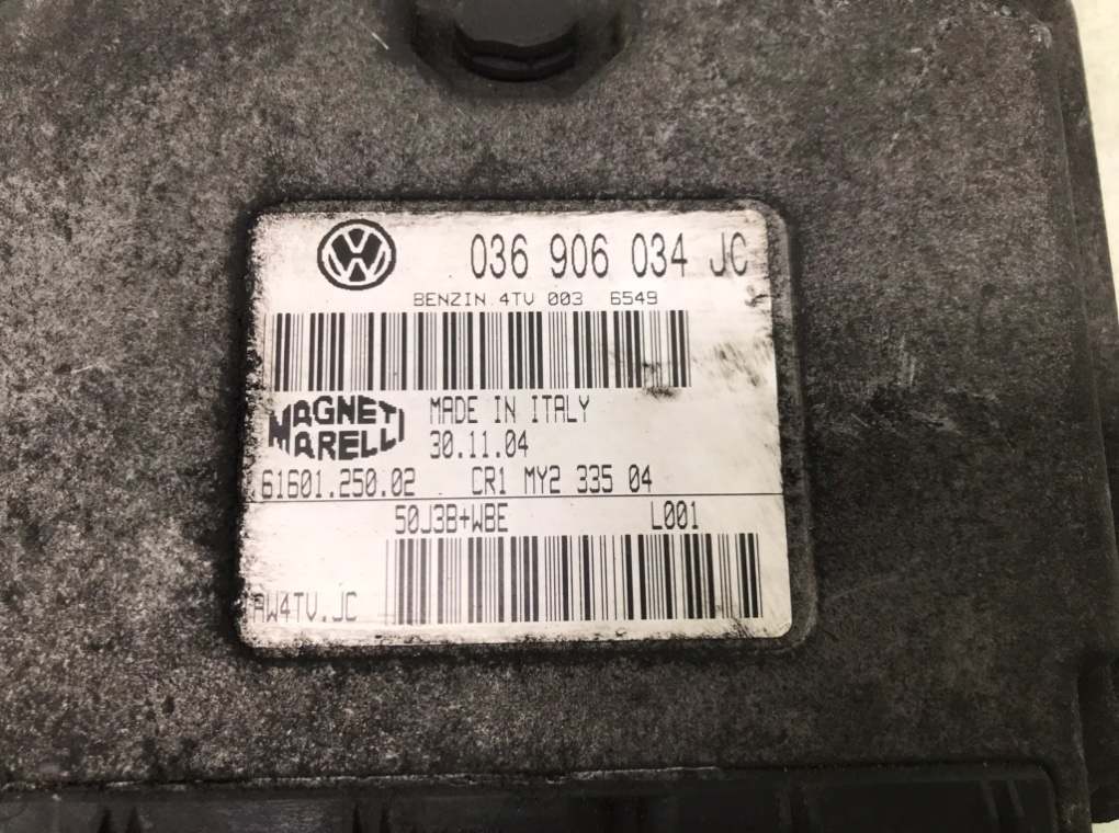 Блок управления двигателем для Volkswagen Polo, 2004 г. 1.4 i бензин б/у — фото 5