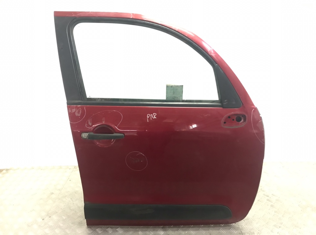 Дверь передняя правая для Citroen C3 Picasso, 2010 г. 1.6 HDi дизель б/у