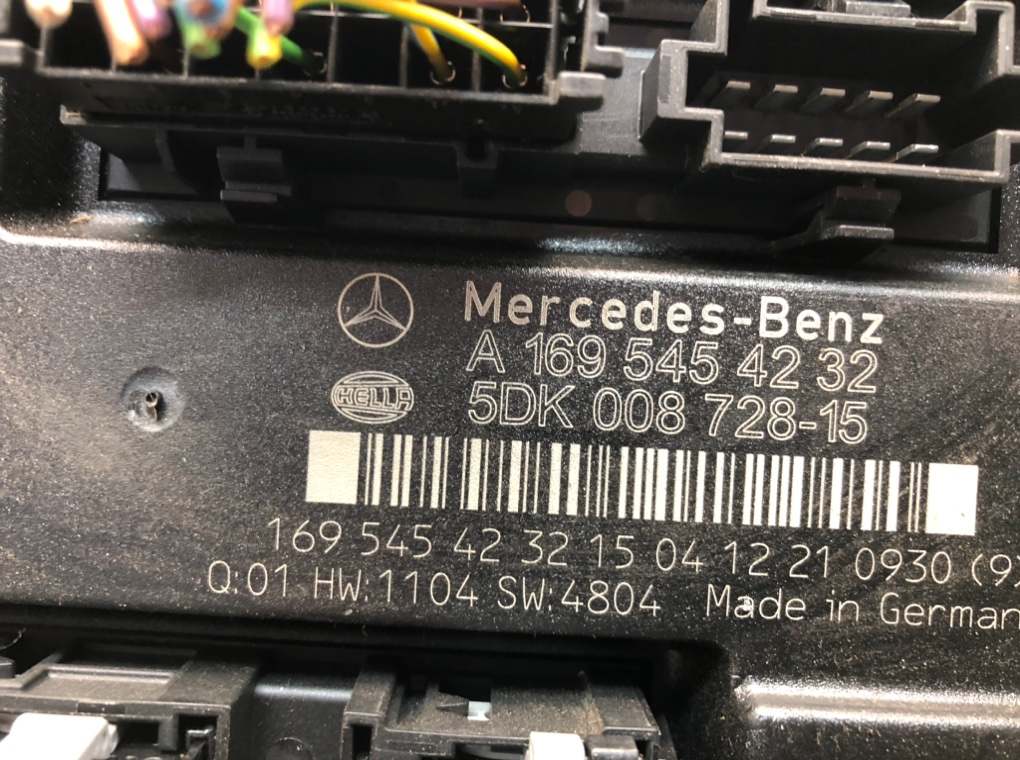Блок предохранителей для Mercedes A W169, 2005 г. 2.0 CDi дизель б/у — фото 7
