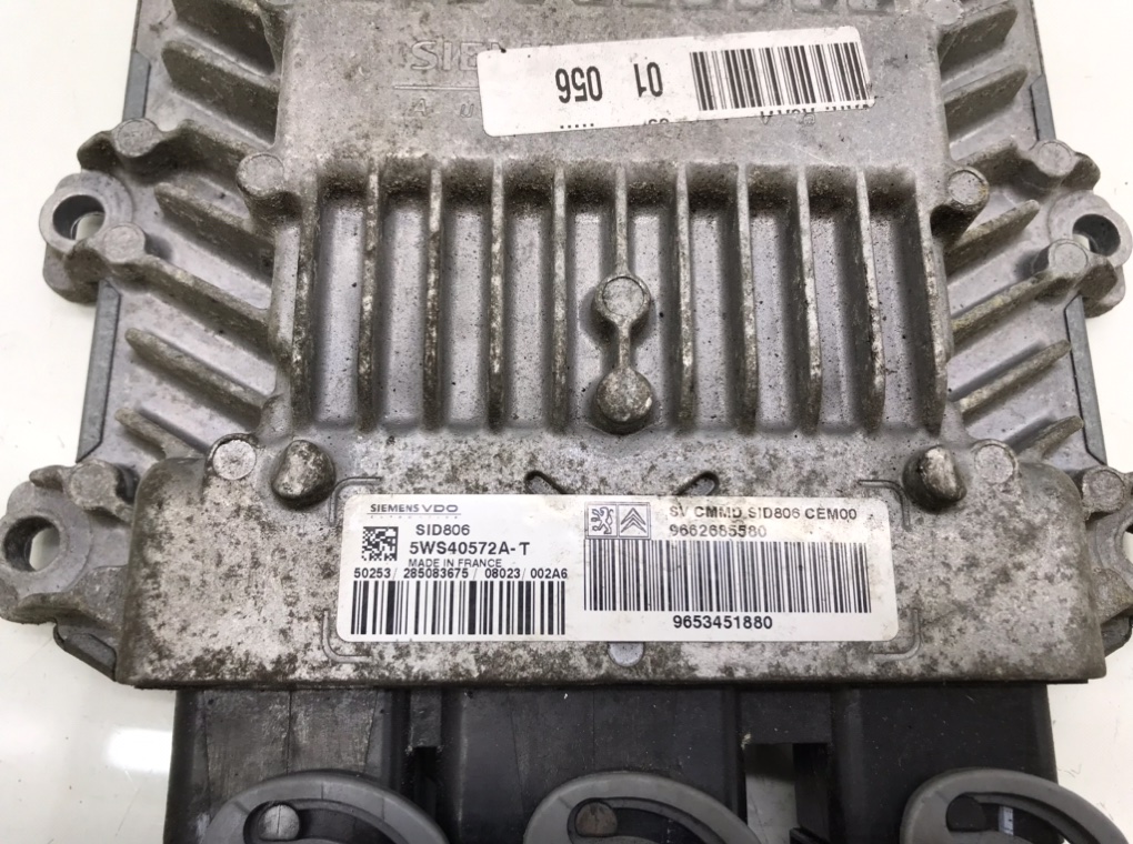 Блок управления двигателем для Peugeot 1007, 2008 г. 1.4 HDi дизель б/у — фото 6