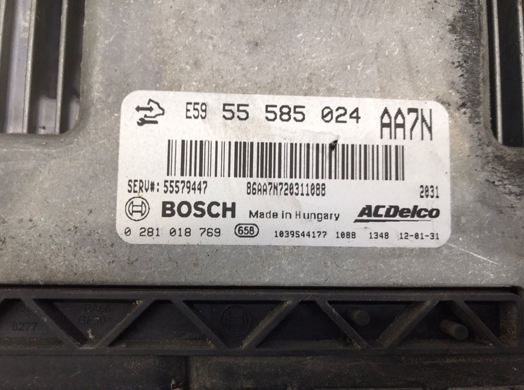 Блок управления двигателем для Opel Astra, 2012 г. 2.0 CDTi дизель б/у — фото 4