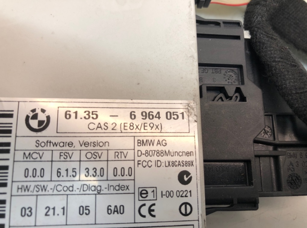 Замок зажигания для BMW 1 E87/E81/E82/E88, 2005 г. 1.6 i бензин б/у — фото 5