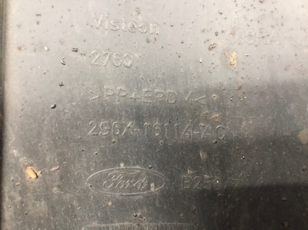 Защита арок передняя правая (подкрылок) для Ford Fiesta, 2004 г. 1.3 i бензин б/у — фото 4