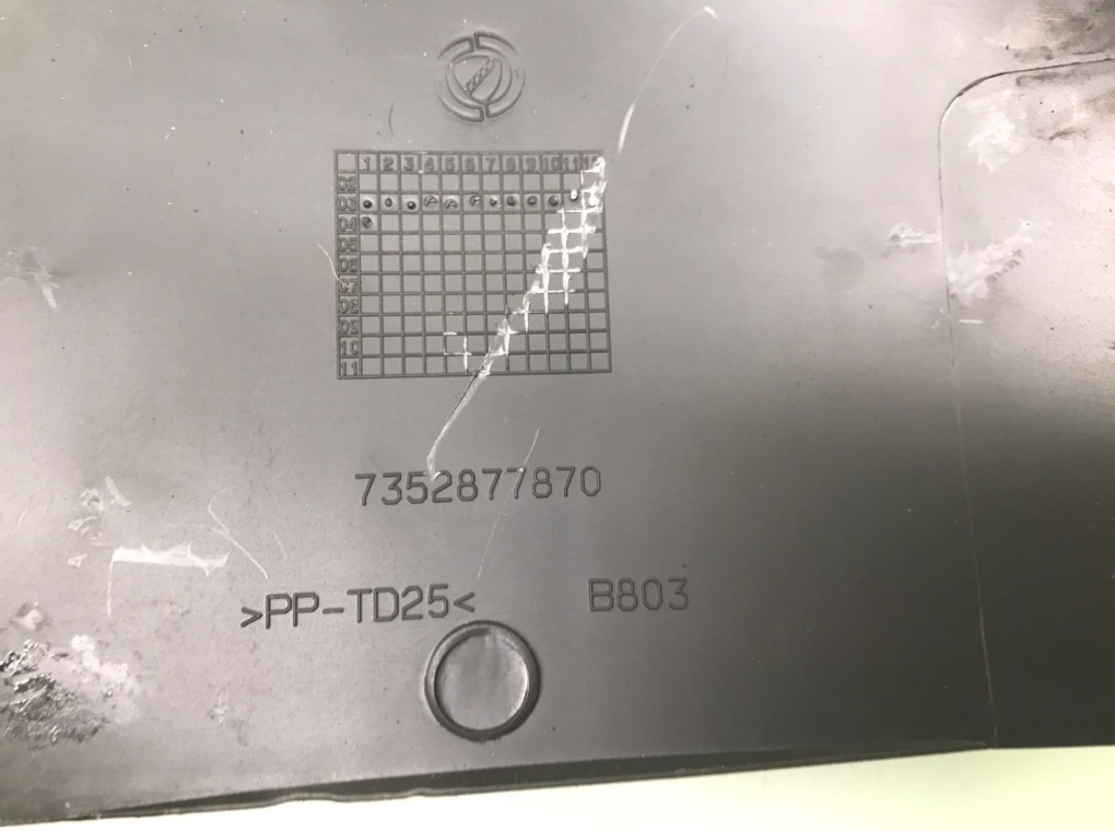 Кожух рулевой колонки для Fiat Punto, 2004 г. 1.2 i бензин б/у — фото 4