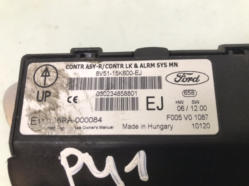Блок комфорта для Ford Fiesta, 2011 г. 1.4 TDCi дизель б/у — фото 4