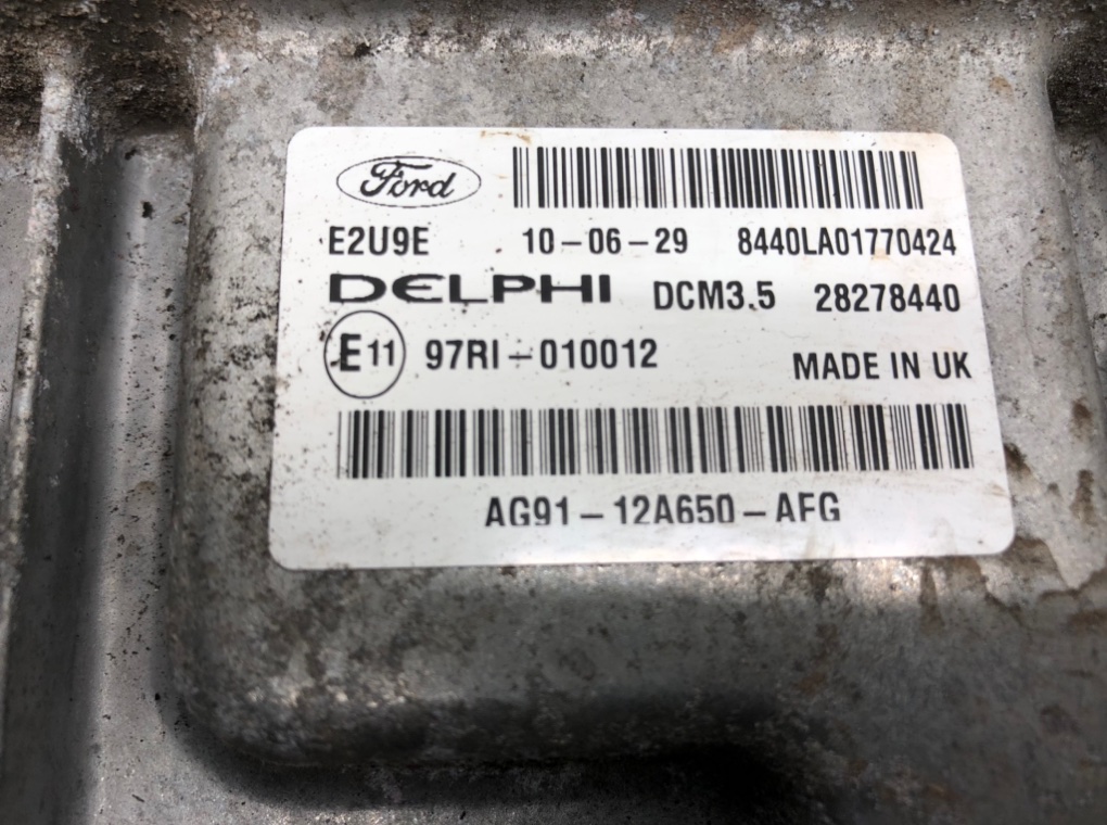 Блок управления двигателем для Ford Mondeo, 2010 г. 2.0 TDCi дизель б/у — фото 3