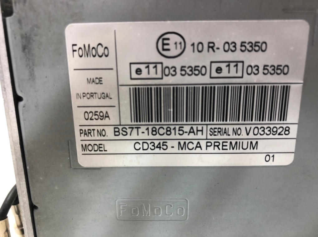 Магнитола для Ford Galaxy, 2014 г. 2.0 TDCi дизель б/у — фото 7