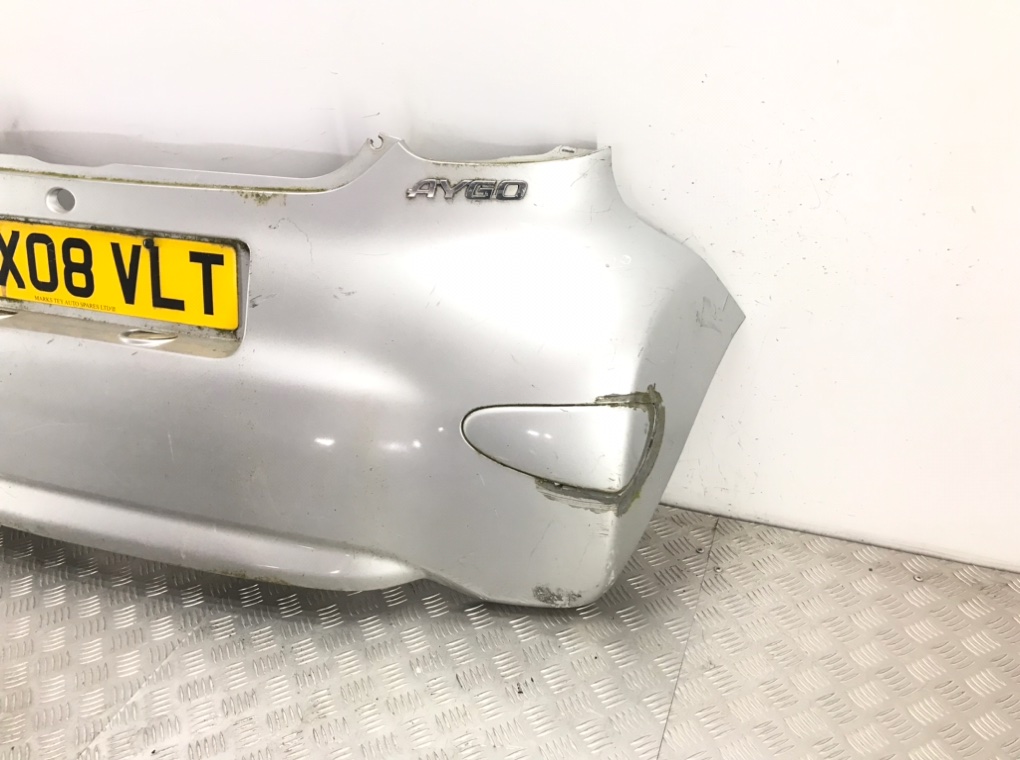 Бампер задний для Toyota Aygo, 2008 г. 1.0 i бензин б/у — фото 3