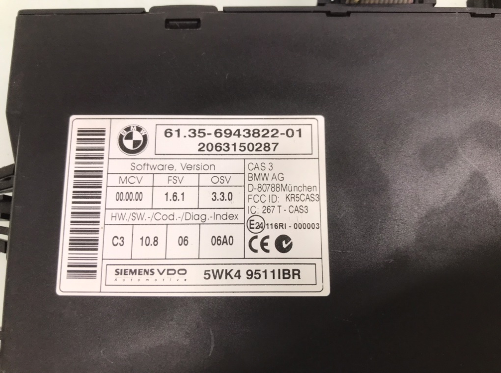 Переключатель света для BMW 5 E60/E61, 2006 г. 2.0 TD дизель б/у — фото 4