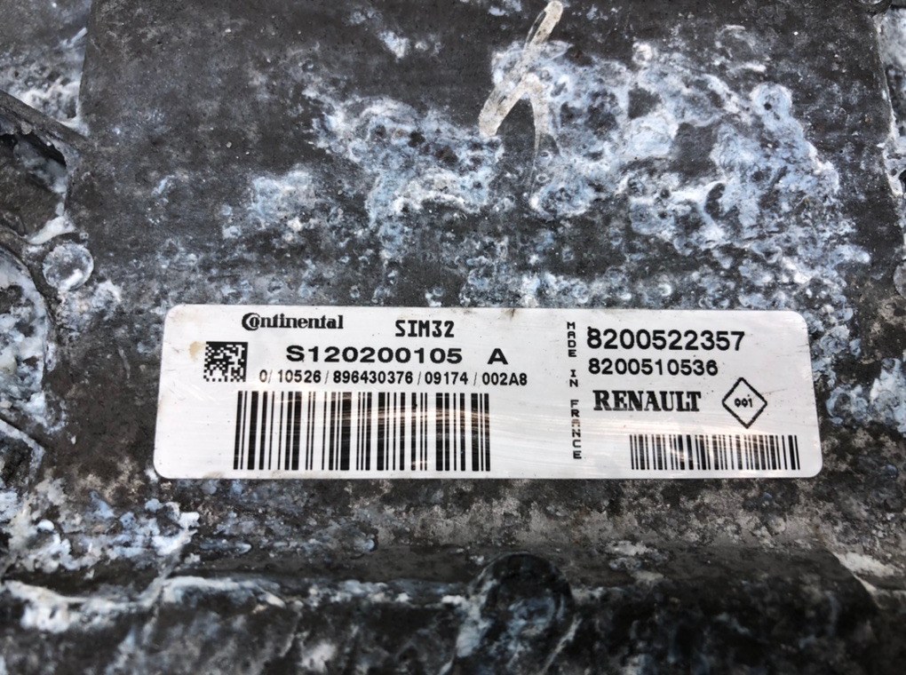 Блок управления двигателем для Renault Clio, 2009 г. 1.2 i бензин б/у — фото 3