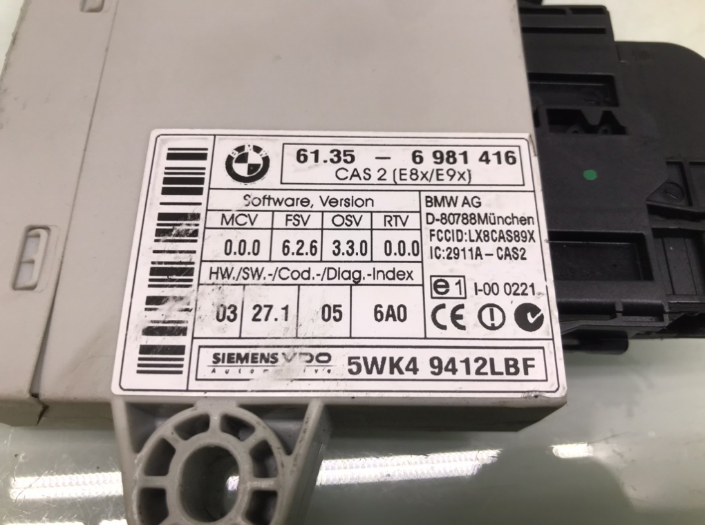 Блок комфорта для BMW 3 E90/E91/E92/E93, 2006 г. 2.0 TD дизель б/у — фото 4