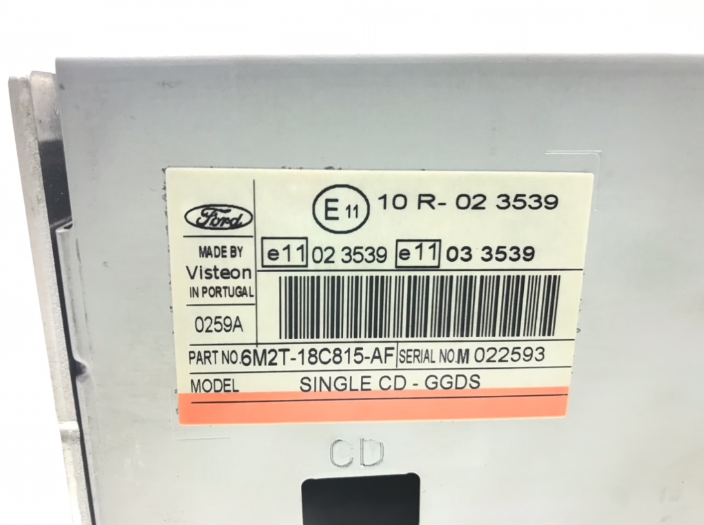 Магнитола для Ford S-Max, 2006 г. 1.8 TDCi дизель б/у — фото 6