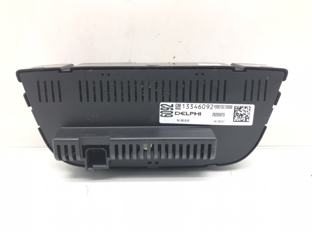 Блок управления печки/климат-контроля для Opel Meriva, 2010 г. 1.7 CDTi дизель б/у — фото 3