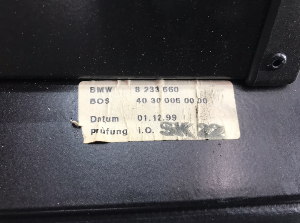 Шторка багажника для BMW 3 E46, 2005 г. 2.0 TD дизель б/у — фото 4