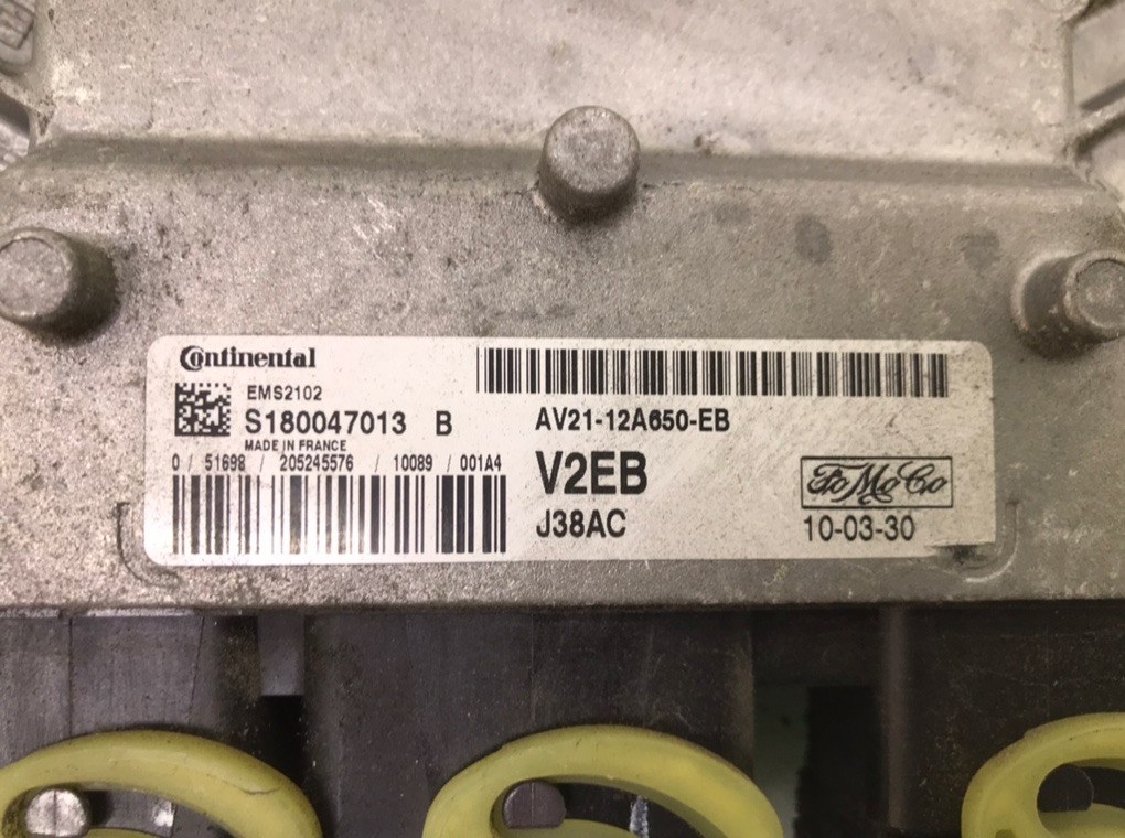 Блок управления двигателем для Ford Fiesta, 2010 г. 1.4 i бензин б/у — фото 3