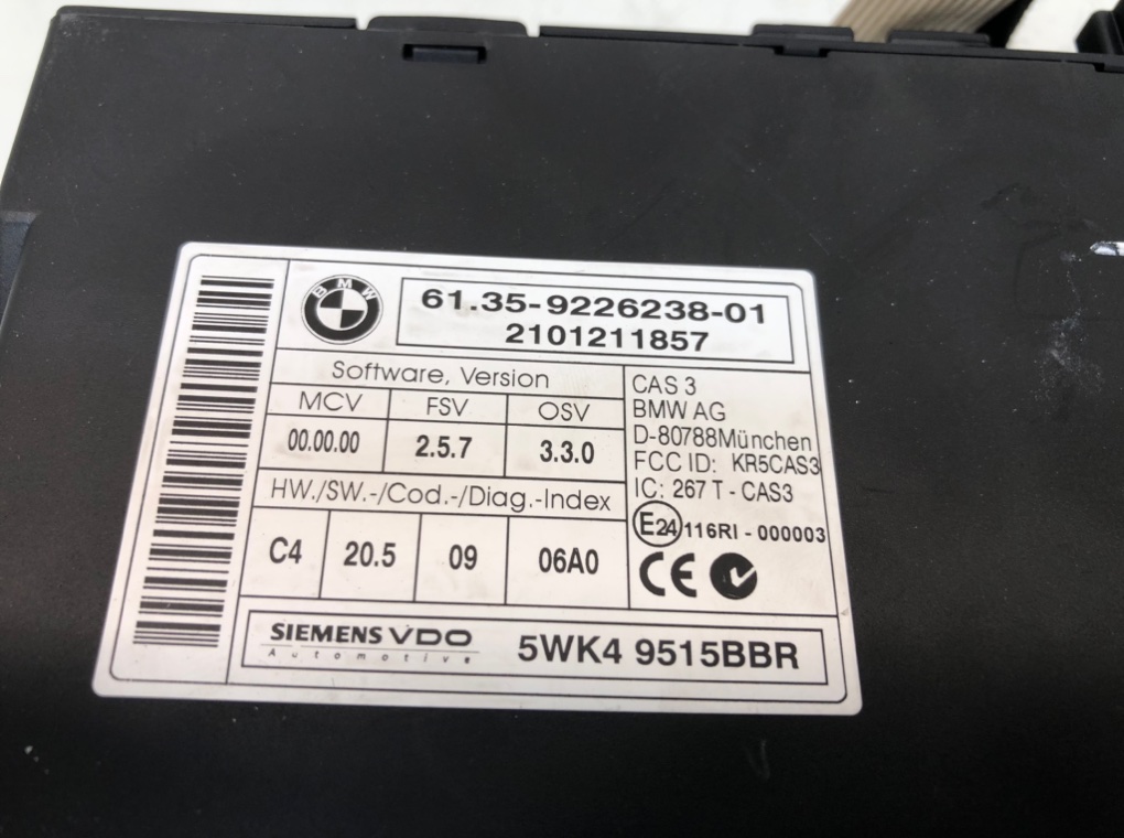 Замок зажигания для BMW 1 E87/E81/E82/E88, 2010 г. 2.0 TD дизель б/у — фото 6
