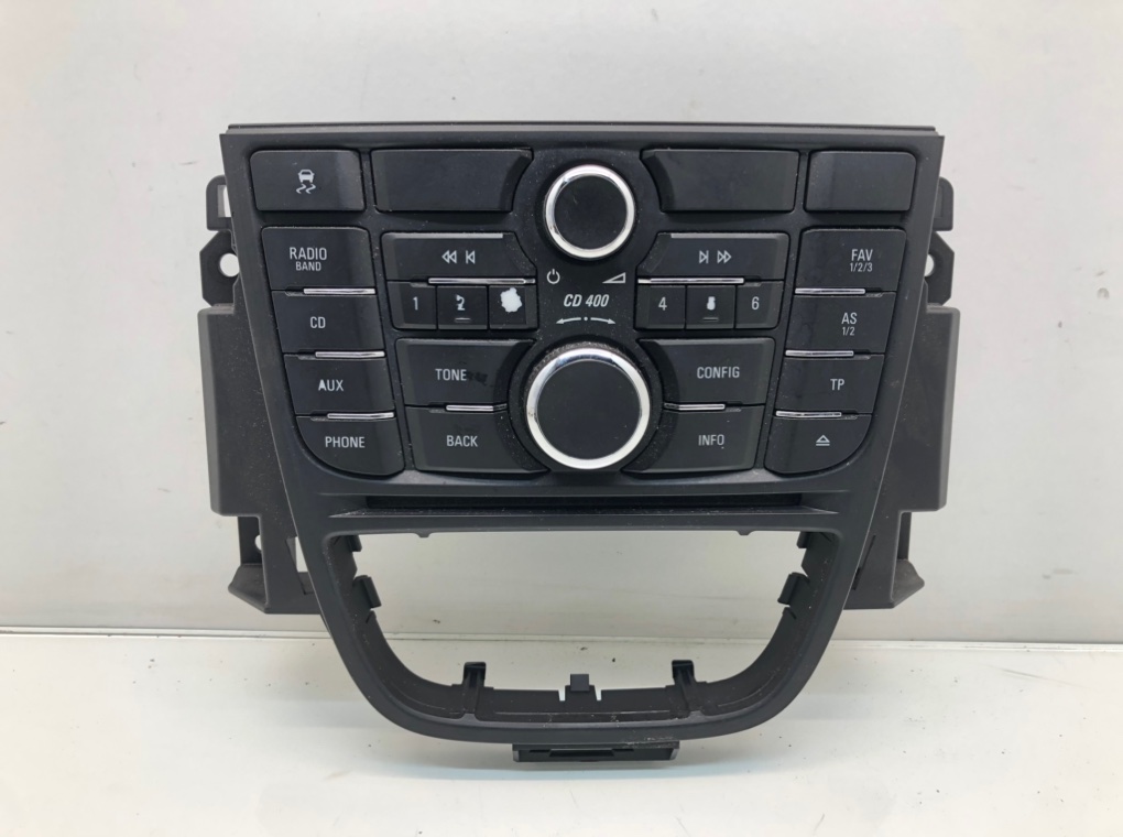 Блок управления магнитолой для Opel Astra, 2011 г. 1.7 CDTi дизель б/у