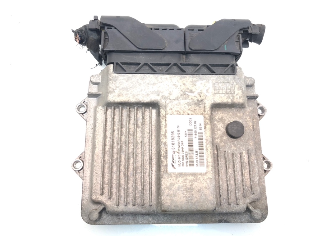 Блок управления двигателем для Fiat 500, 2008 г. 1.3 JTD дизель б/у
