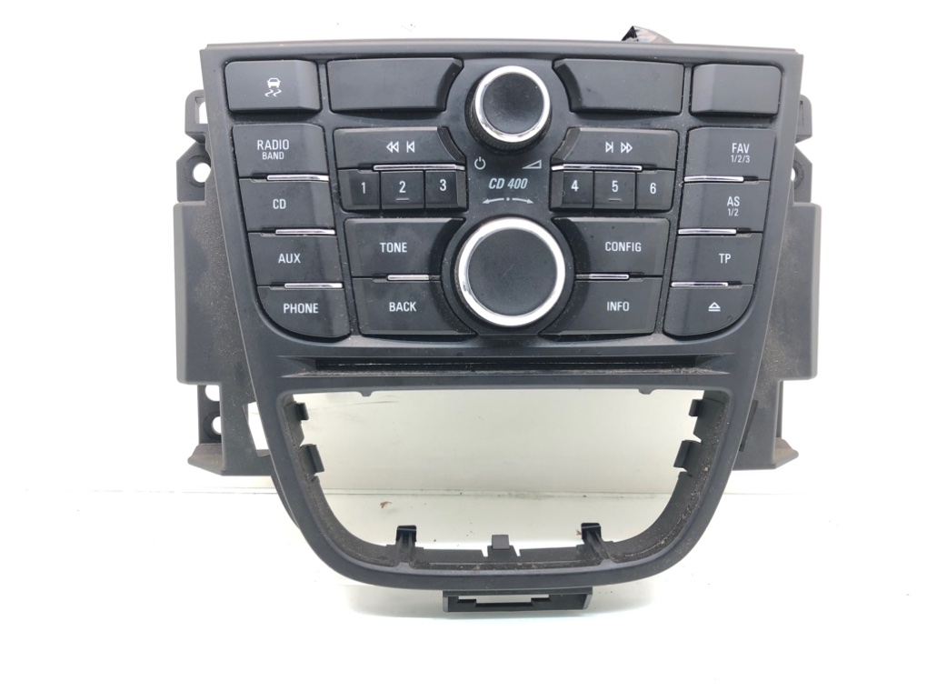 Блок управления магнитолой для Opel Astra, 2012 г. 1.4 Ti бензин б/у