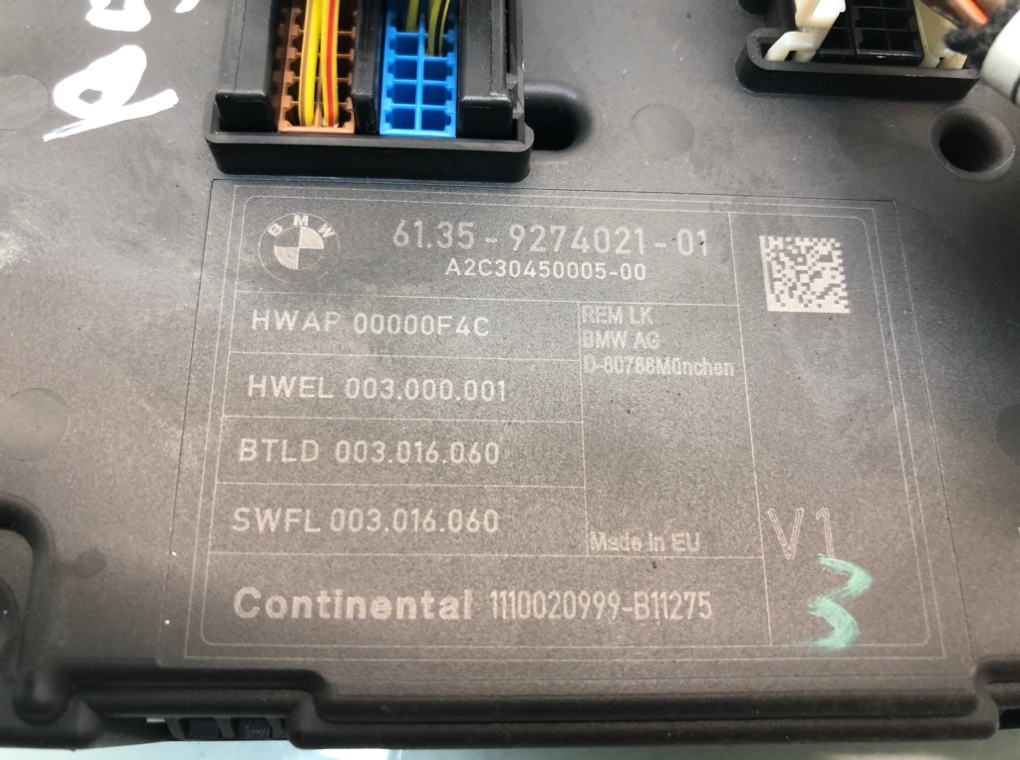 Блок комфорта для BMW 1 F20/F21, 2012 г. 1.6 Ti бензин б/у — фото 4
