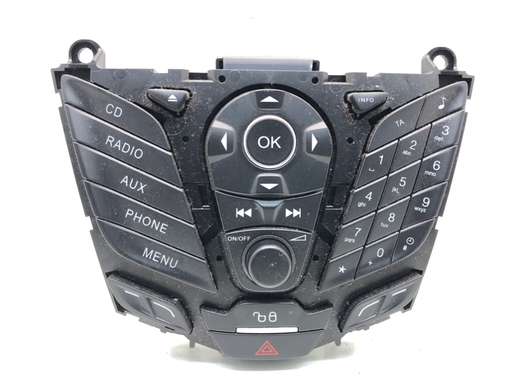 Блок управления магнитолой для Ford Focus, 2014 г. 1.6 TDCi дизель б/у
