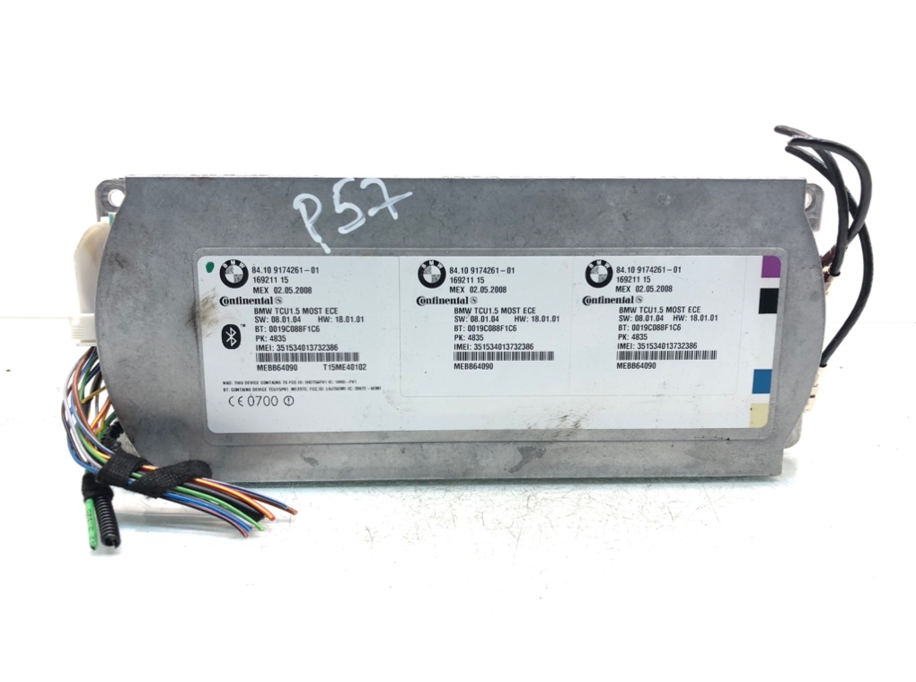 Блок Bluetooth для BMW 3 E90/E91/E92/E93, 2008 г. 2.0 TD дизель б/у